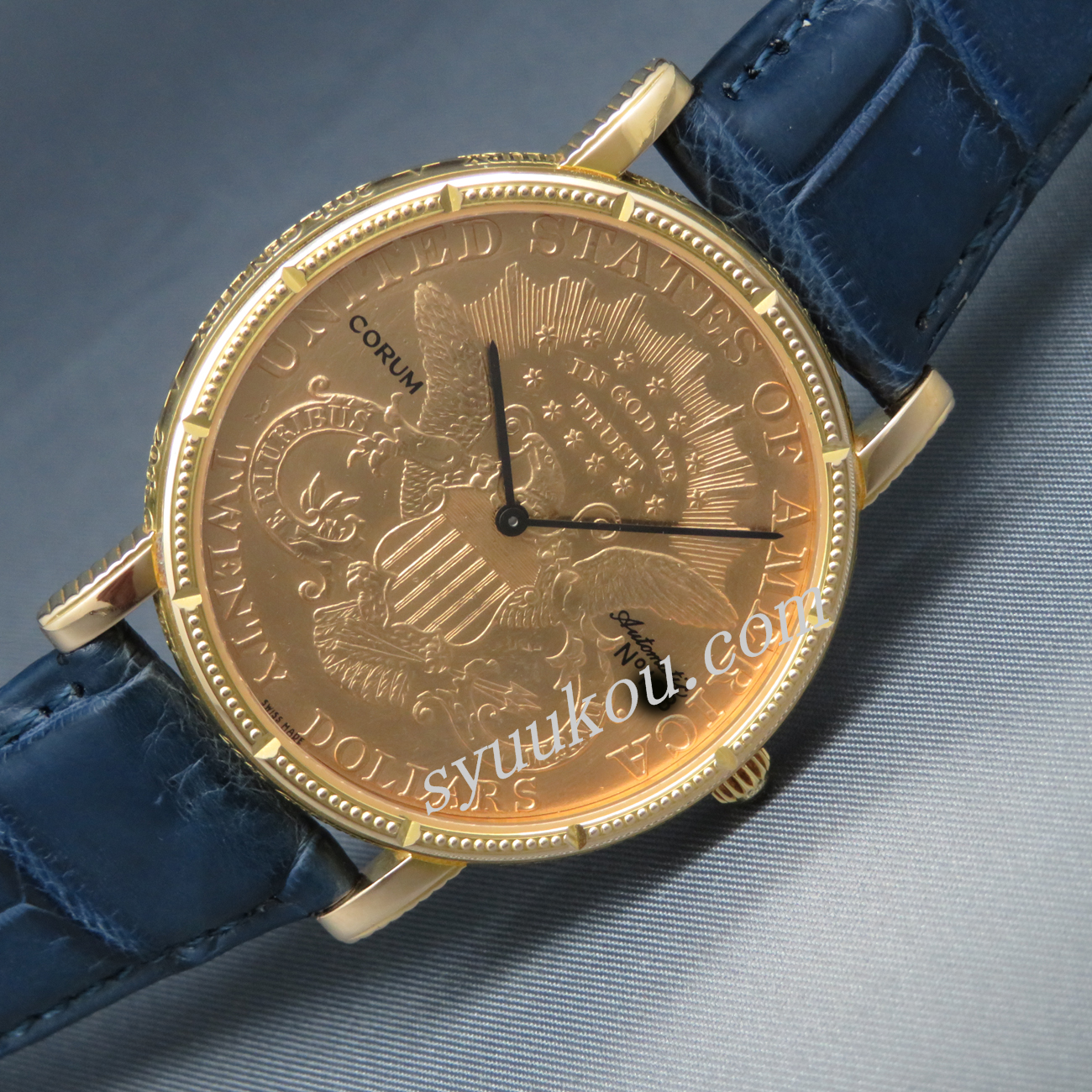 CORUM US20＄GOLD COIN F.Pベース自動巻ムーブ使用 20世紀記念モデル