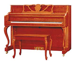 KAWAI 木目アップライトピアノ2モデル発売について