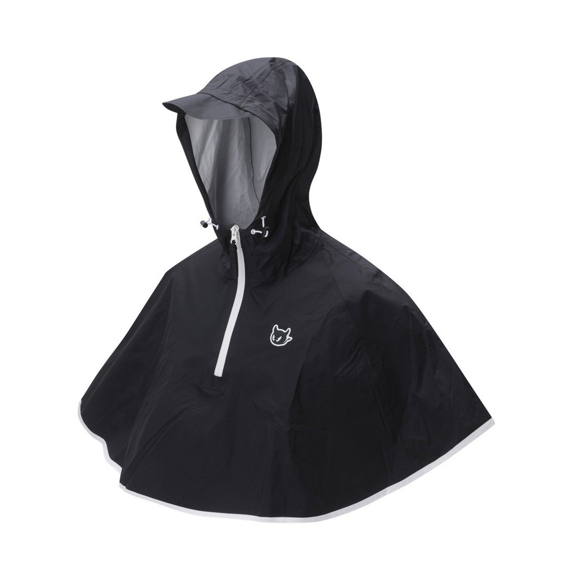 WOMEN レインポンチョ ブラック