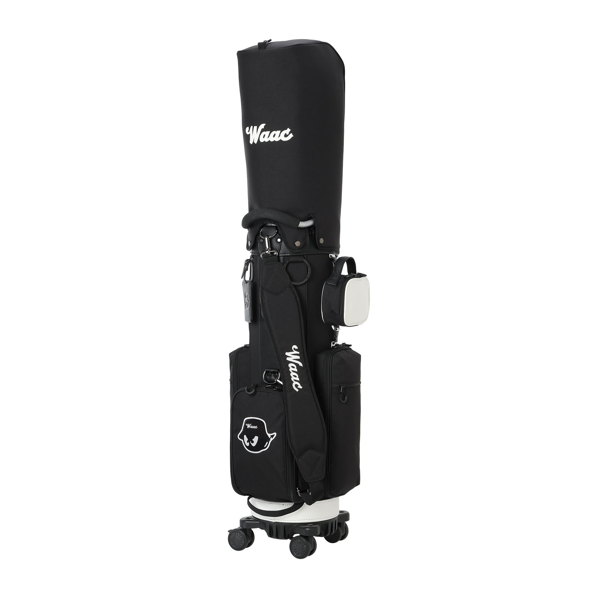 UNISEX CITY LINE ホイールキャディバッグ ブラック