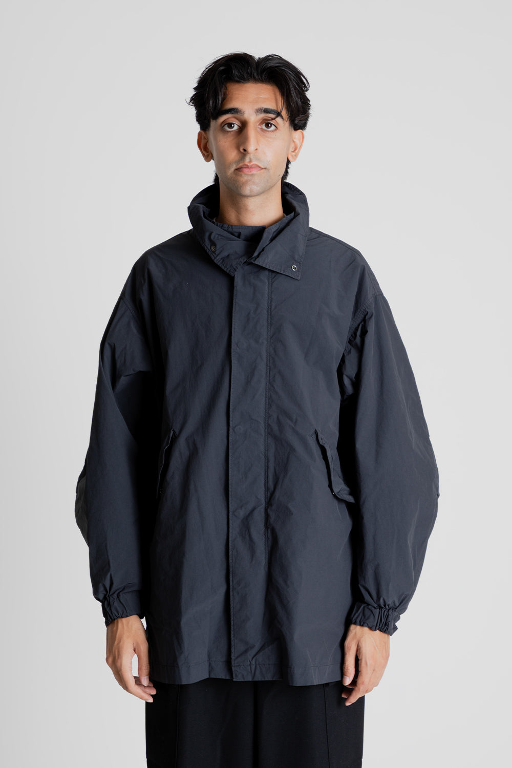 Aton Air Ventile Short Mods Coat in Charcoal Grey | Wallace