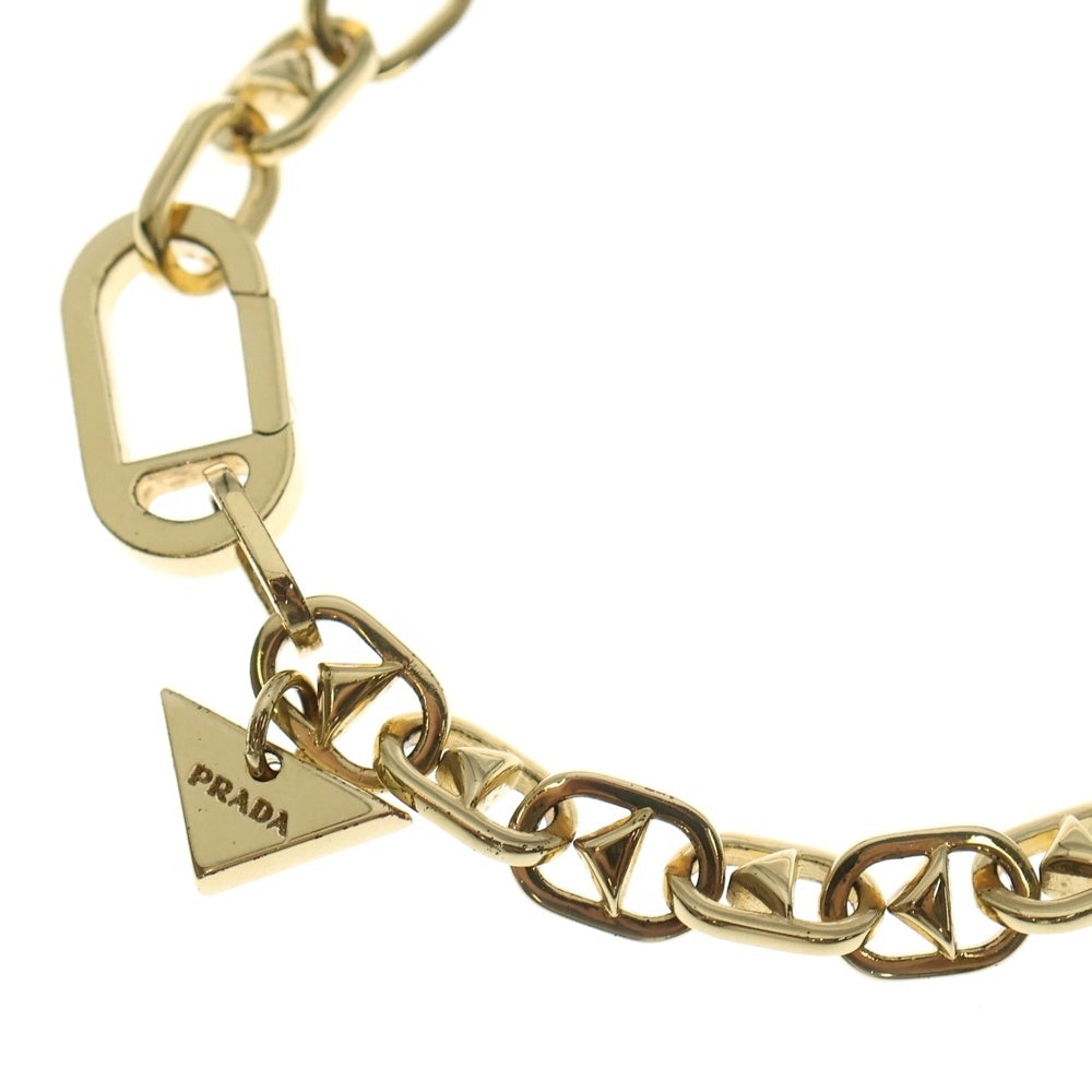 PRADA(プラダ) トライアングルロゴ ネックレス ペンダント チェーン