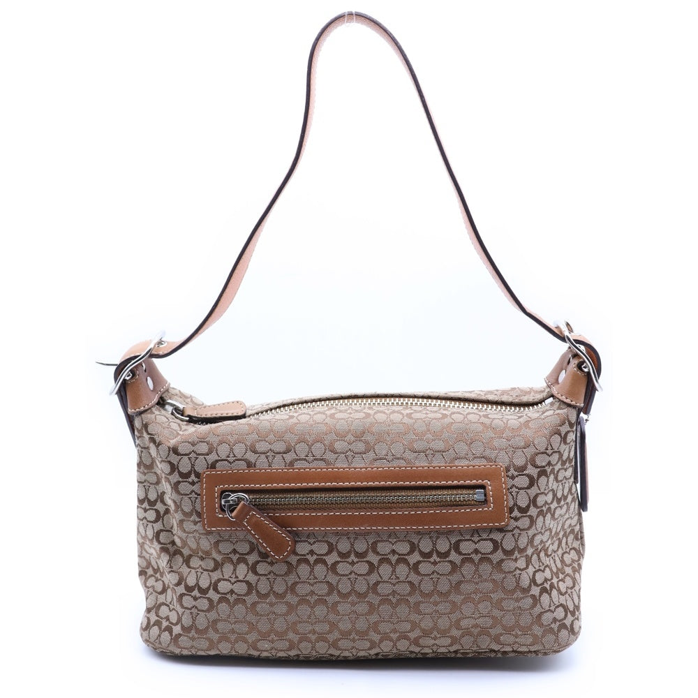 COACH(コーチ) ミニシグネチャー柄 ロゴデザイン アクセサリーポーチ