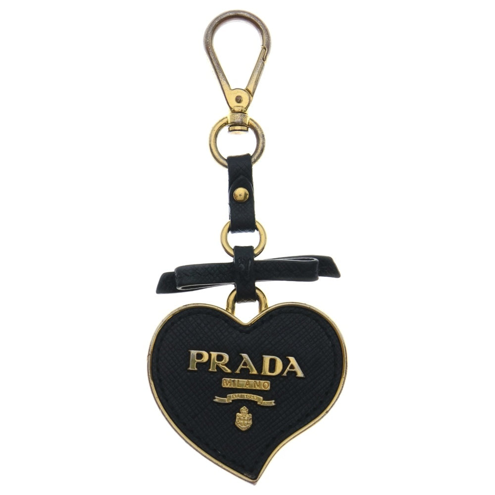 PRADA(プラダ) バッグチャーム キーホルダー キーチェーン ブラック