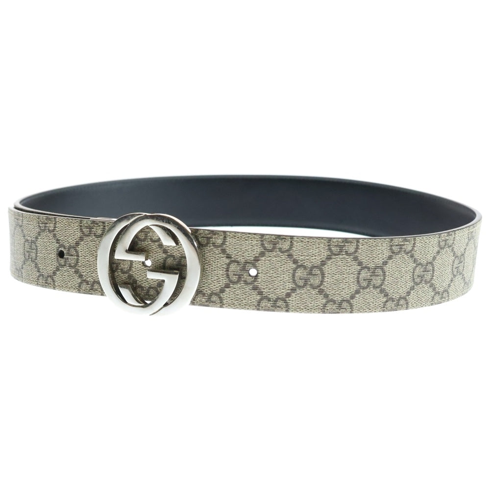 GUCCI(グッチ) GGロゴバックル ベルト レザー ブラウン 525040 レディース