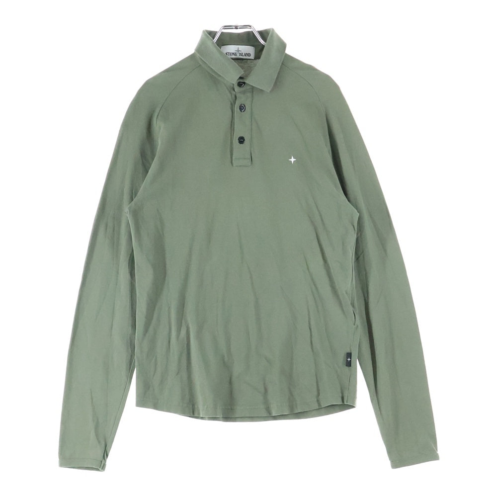 STONE ISLAND(ストーンアイランド) フロント ワンポイント刺繍 長袖