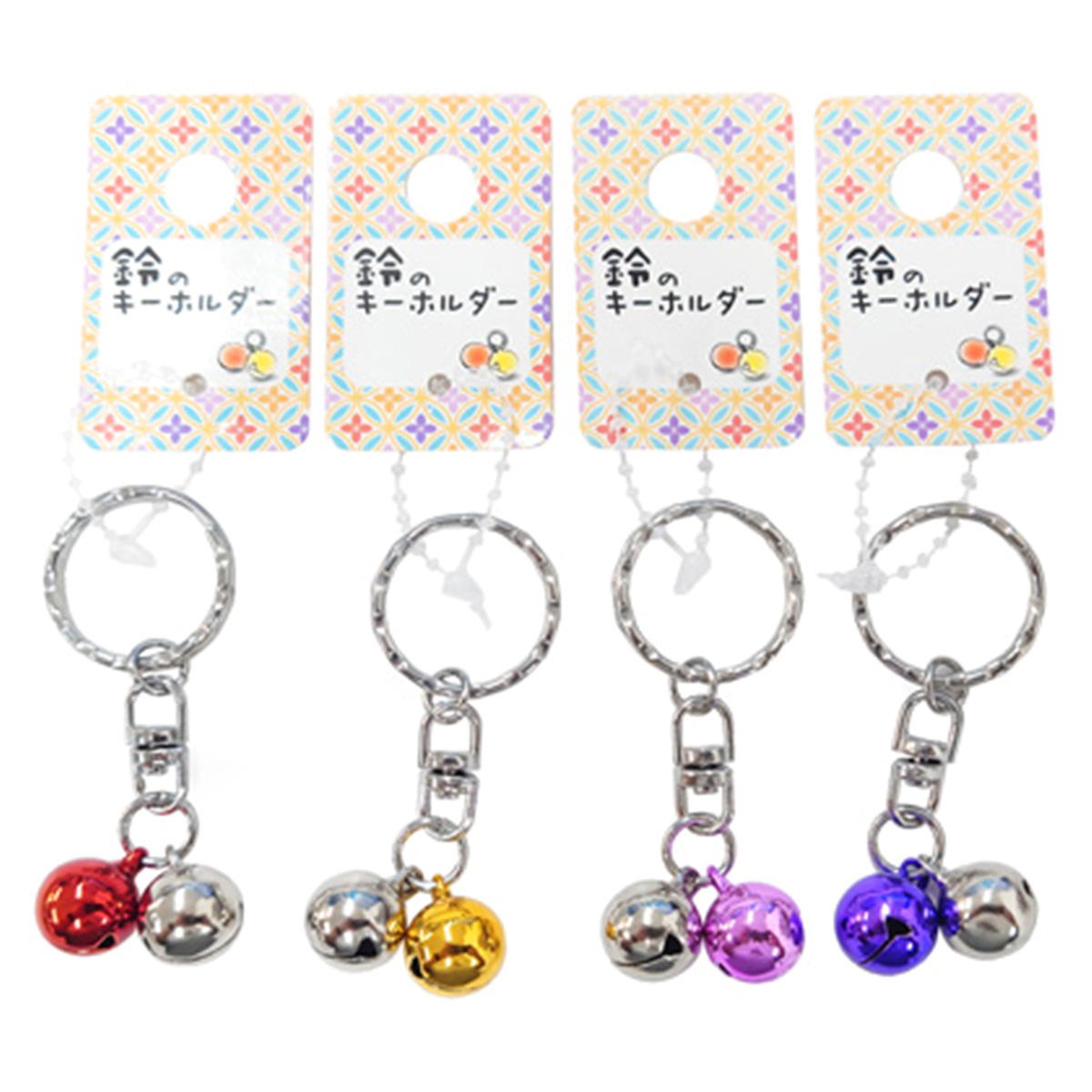 まとめ買い】回転缶鈴キーホルダー 0892/049640 | ワッツ