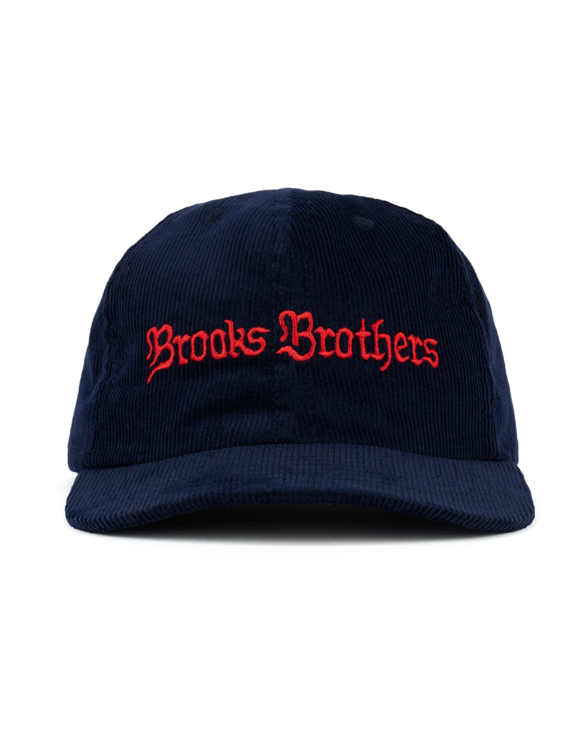 Brooks Brothers California 6 Panel Corduroy Hat - Navy – Brain Dead
