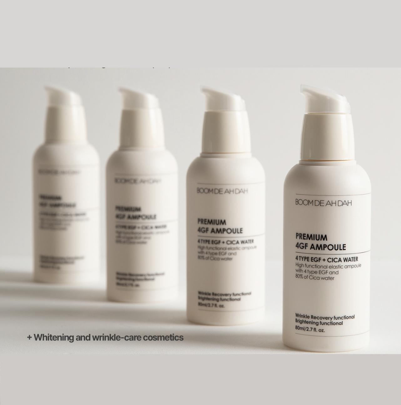 BOOM DE AH DAH] PREMIUM 4GF AMPOULE, skin care | tradekorea