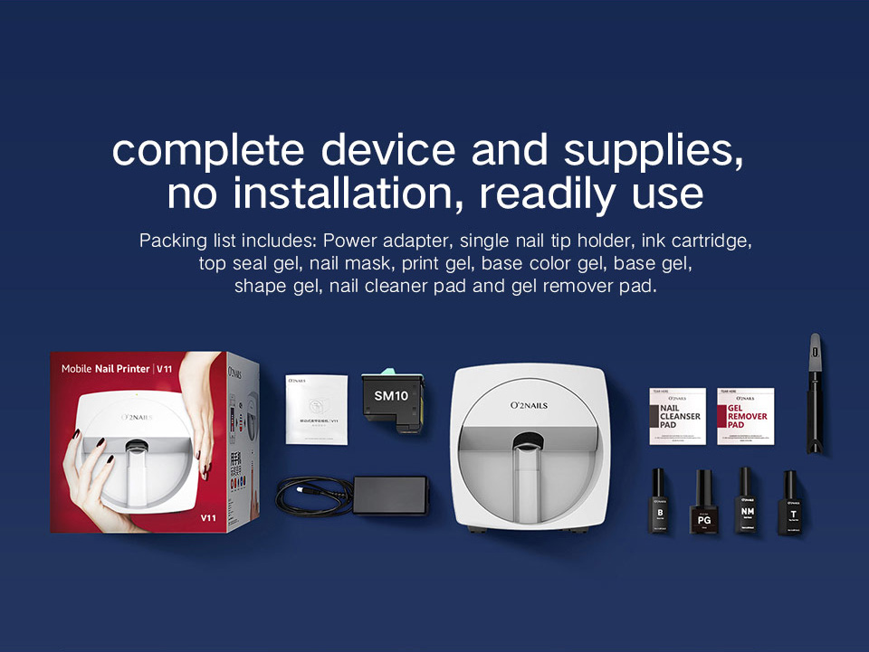 Mobile Nail Printer V11-O2NAILS