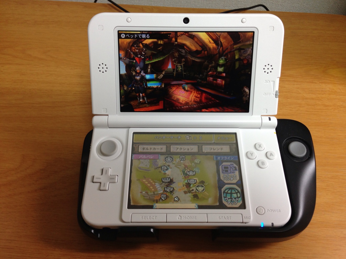 Å] モンハンDS版の拡張スライドパッド購入！オプション設定で少し操作