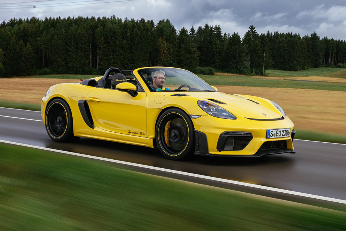 ポルシェ718スパイダーRS【海外試乗記】 - webCG