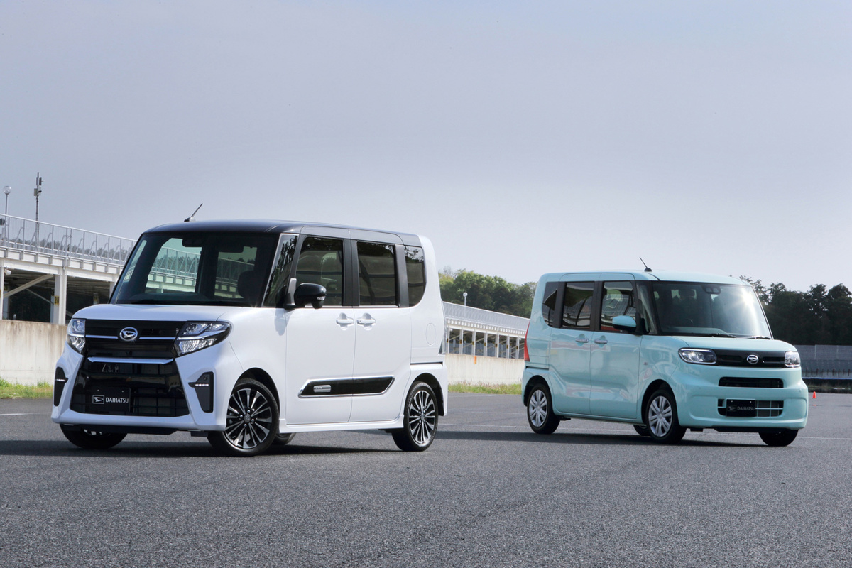 ダイハツ・タントカスタム プロトタイプ（FF/CVT）／タント