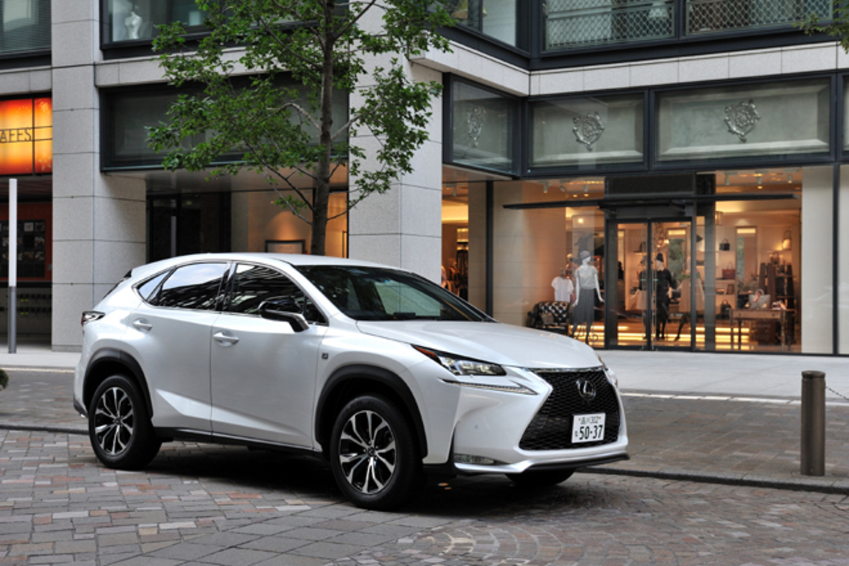 レクサスNX200t“Fスポーツ”（4WD/6AT）【試乗記】 追い上げなるか - webCG