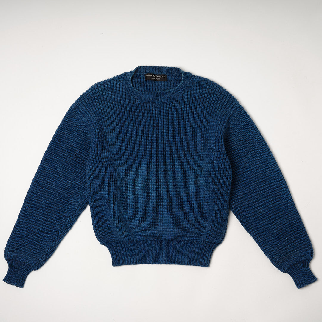 80s COMME des GARCONS HOMME PLUS indigo knit – weber