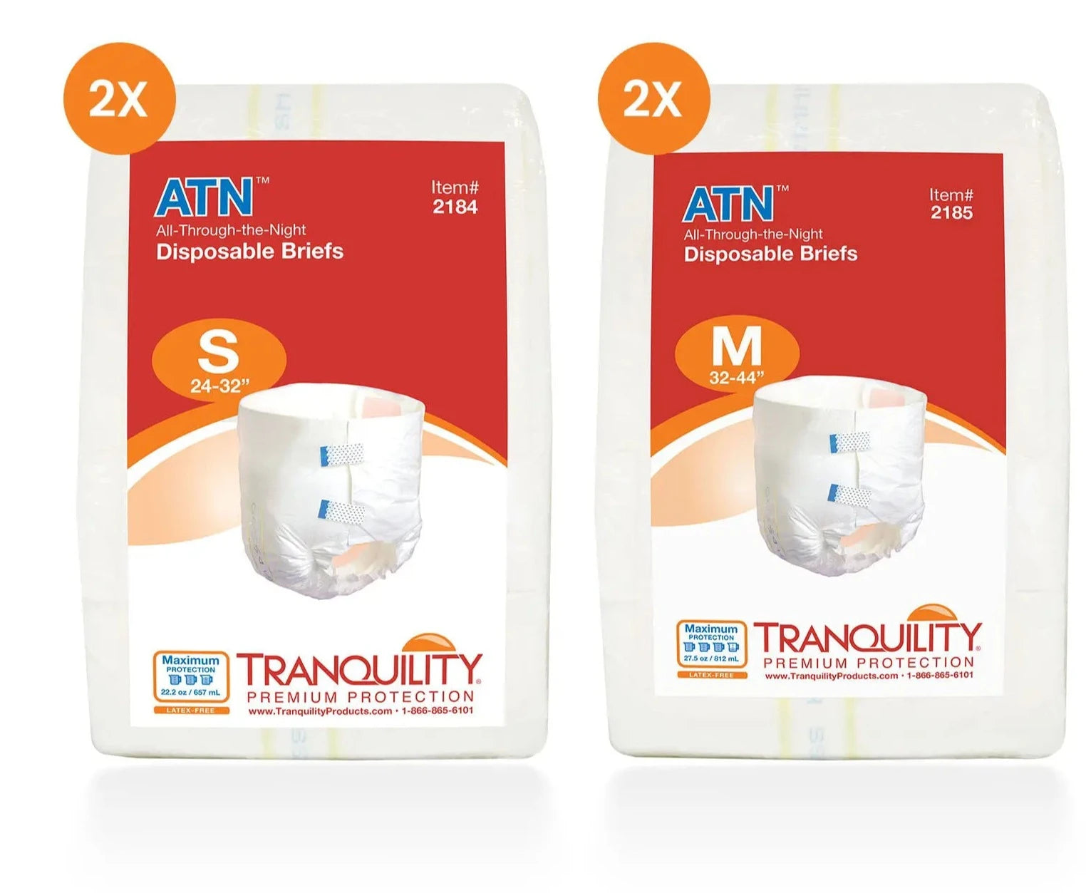 Tranquility ATN (All-Through-The-Night) Briefs - Sample Pack