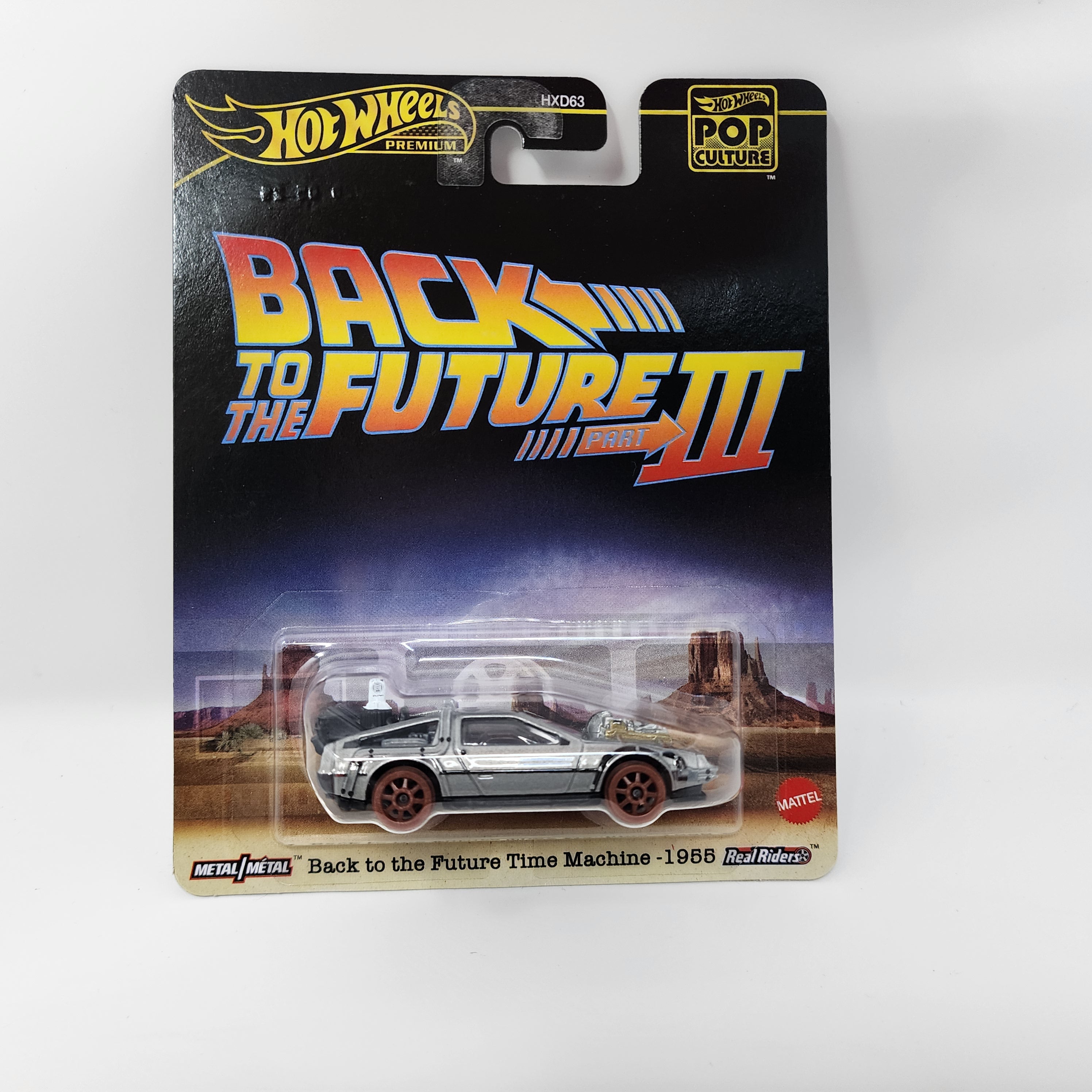 Back to the Future III 1955 Time Machine * 2025 Hot Wheels Pop