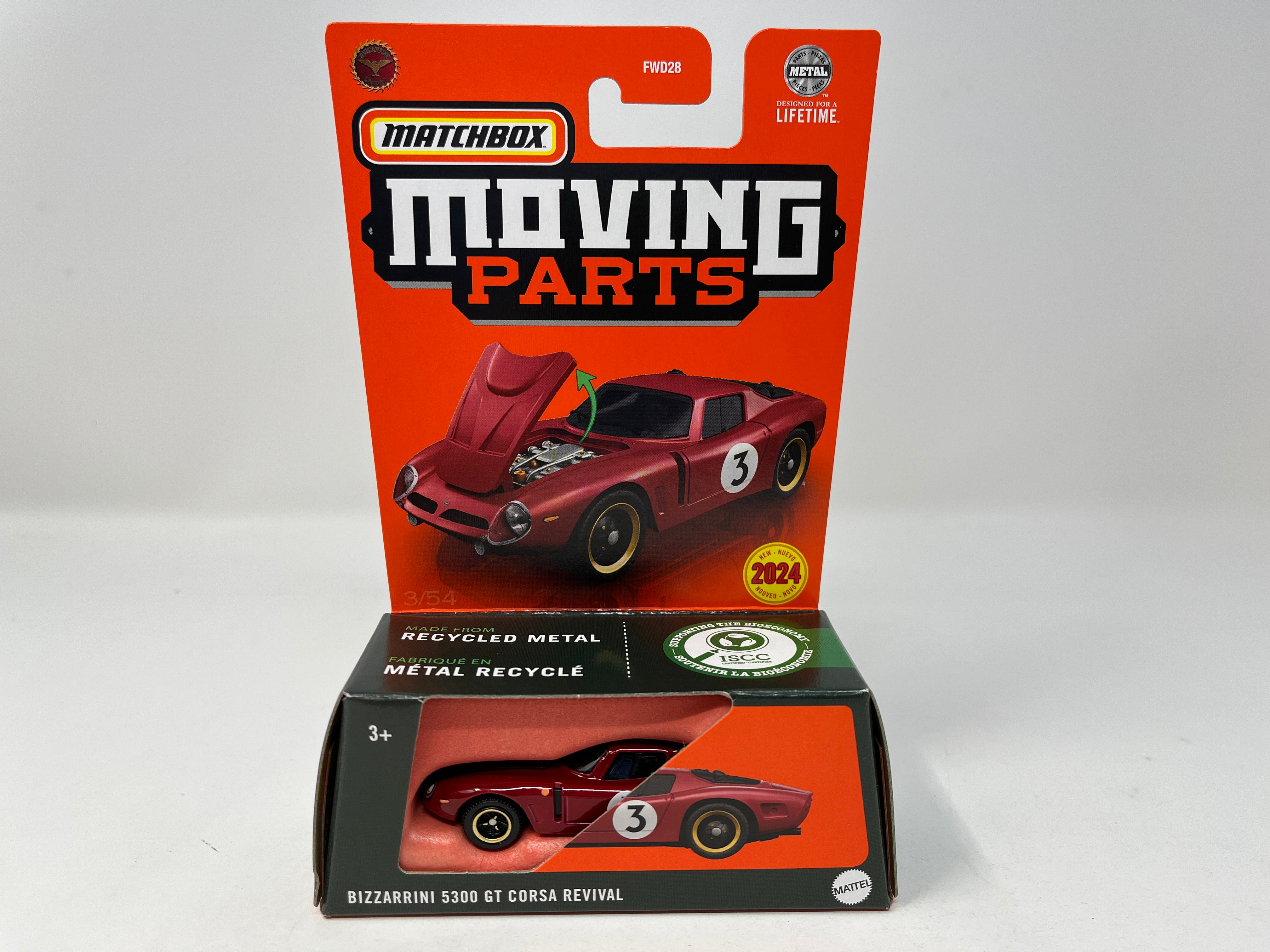 Bizzarrini 5300 GT Corsa Revival * 2024 Matchbox Moving Parts Case