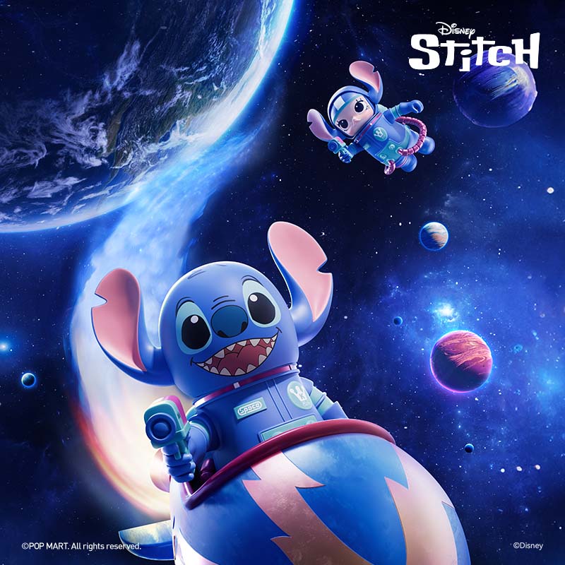 MEGA SPACE MOLLY Stitch 400% Figure – WHOOPEA