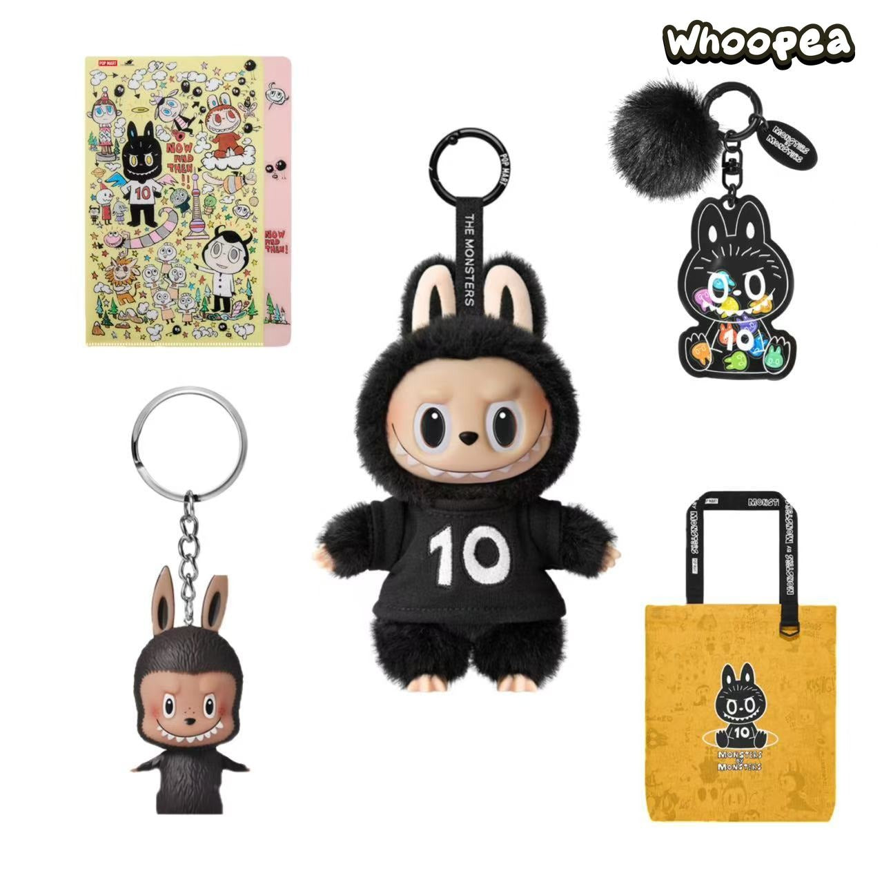 POP MART LABUBU 10th ANNIVERSARY GIFT SET, EXCLUSIVE EDITION – WHOOPEA