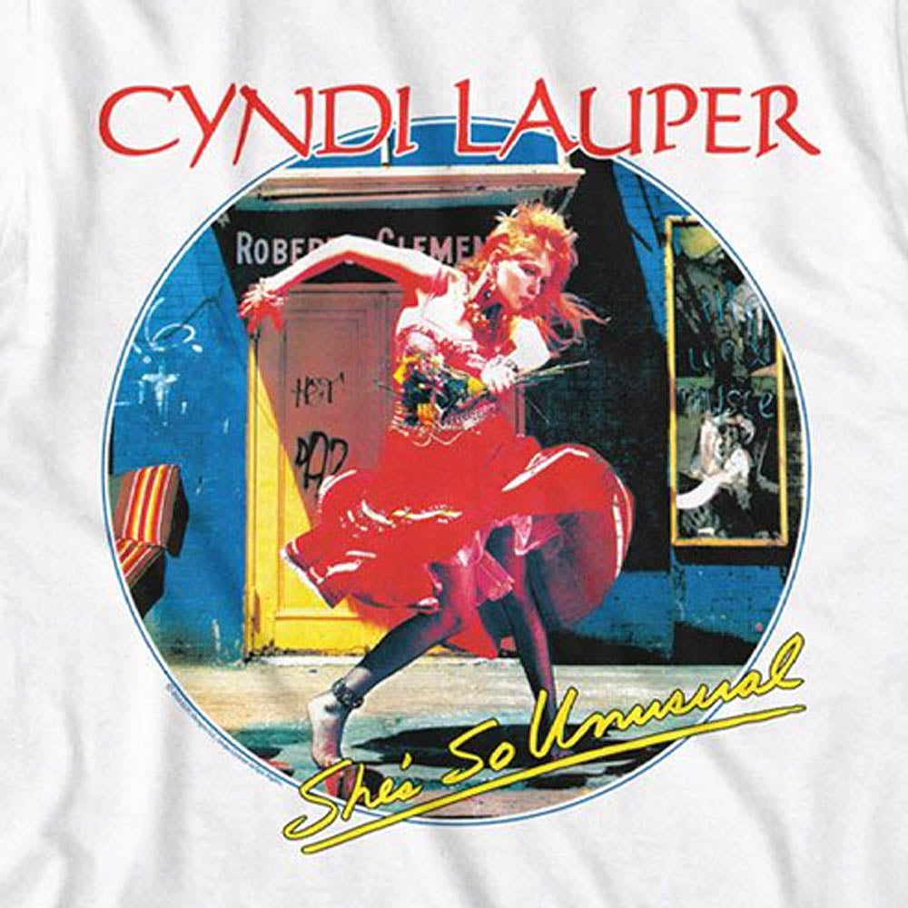 CYNDI LAUPER シンディローパー - SHES SO UNUSUAL / Tシャツ / メンズ
