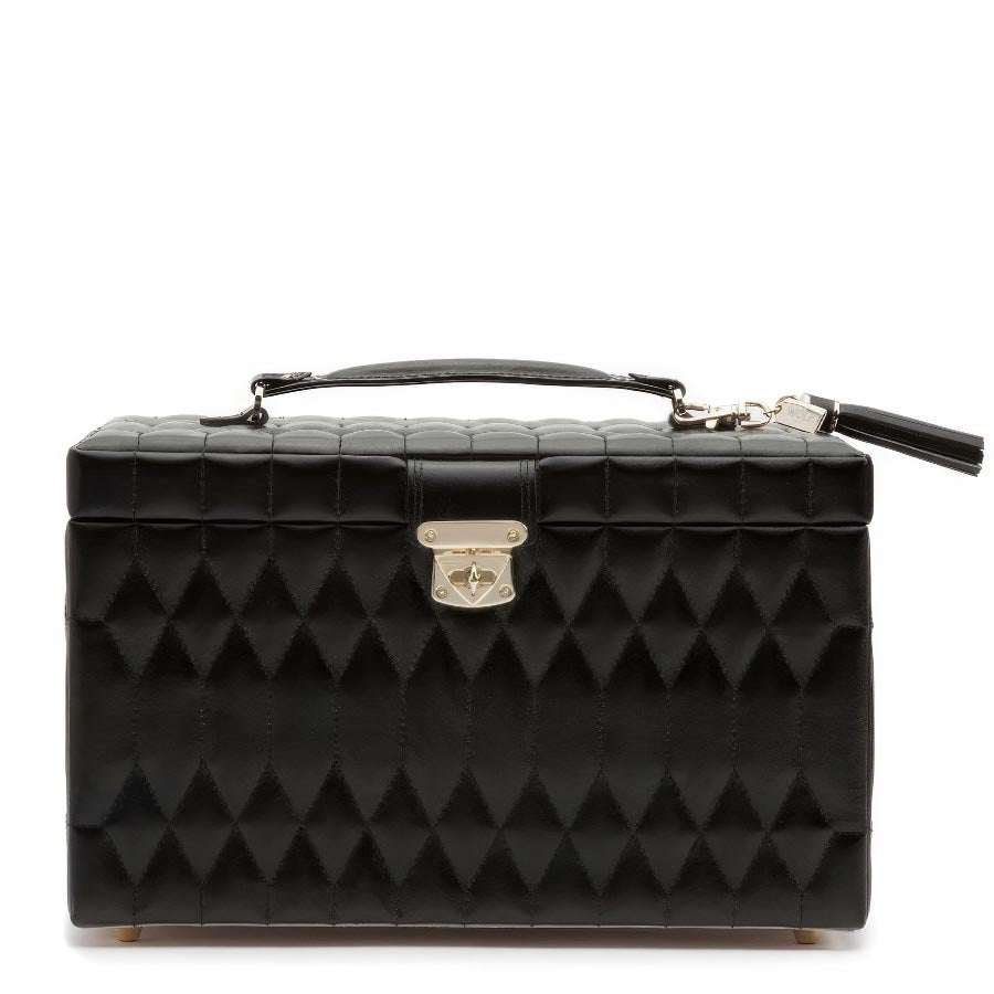 CAROLINE ジュエリーボックス L ブラック 329671 – WOLF JAPAN