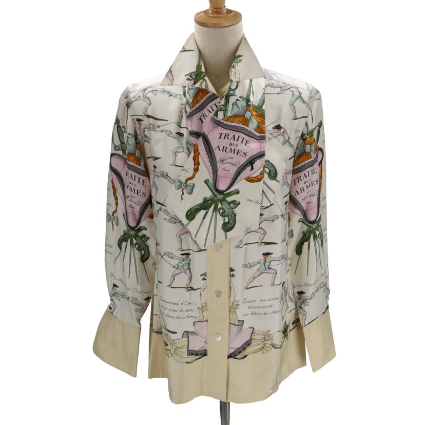 HERMES エルメス HERMES シルクブラウス レディース/ブランド