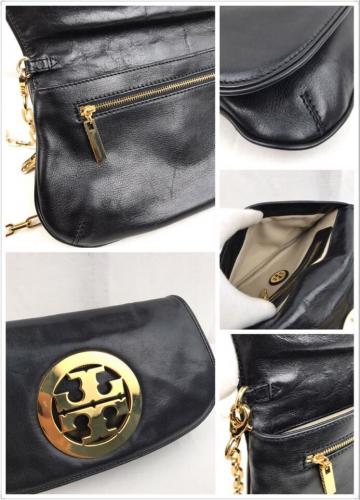 wordltime26 / TORY BURCH トリーバーチ レザー 黒 チェーンショルダー