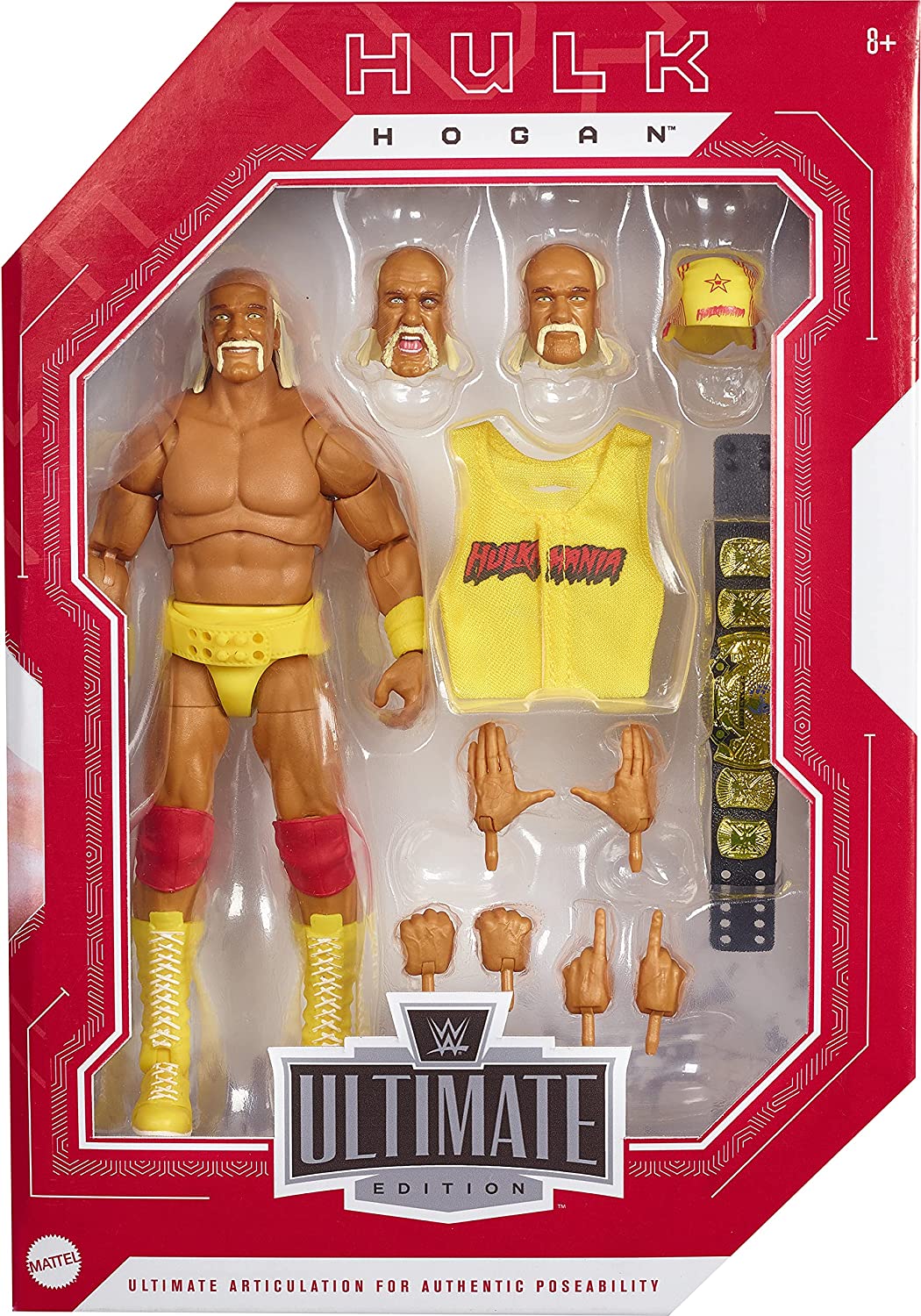 2021 WWE Mattel Ultimate Edition Fan Takeover Hulk Hogan