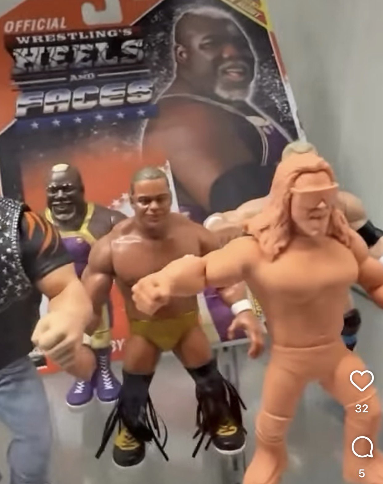 Zombie Sailor's Toys Wrestling's Heels & Faces Shane Douglas