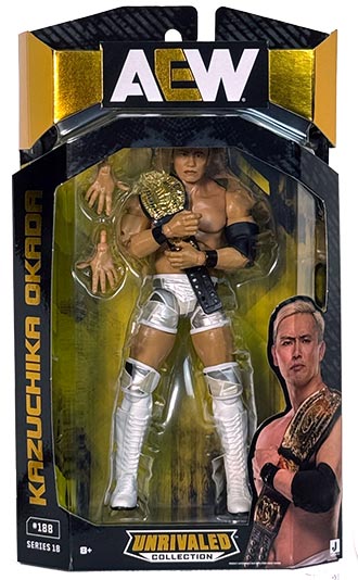 Kazuchika Okada - AEW Unrivaled Collection Series #18 Action