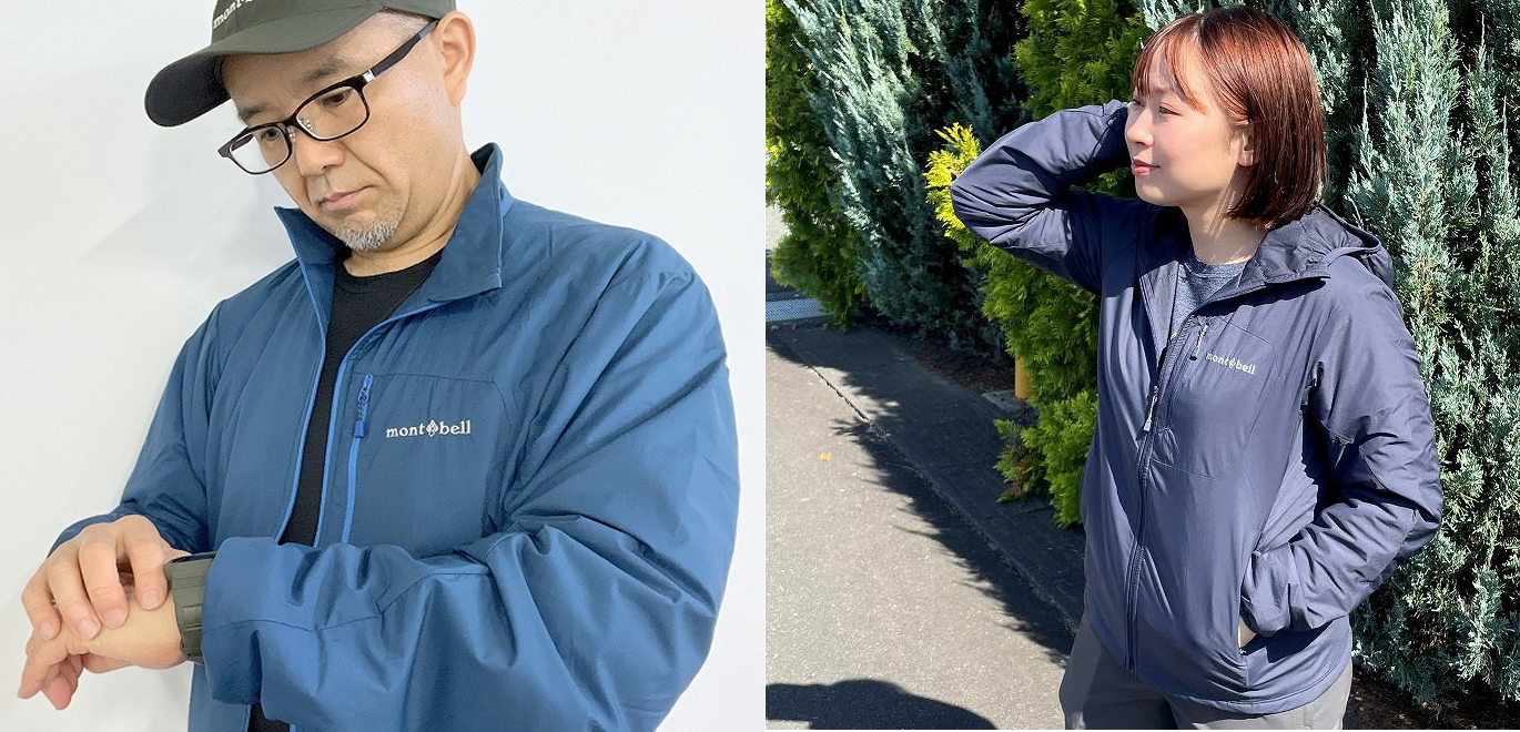 この時期欠かせなくなる!?モンベルEXライトサーマラップジャケット