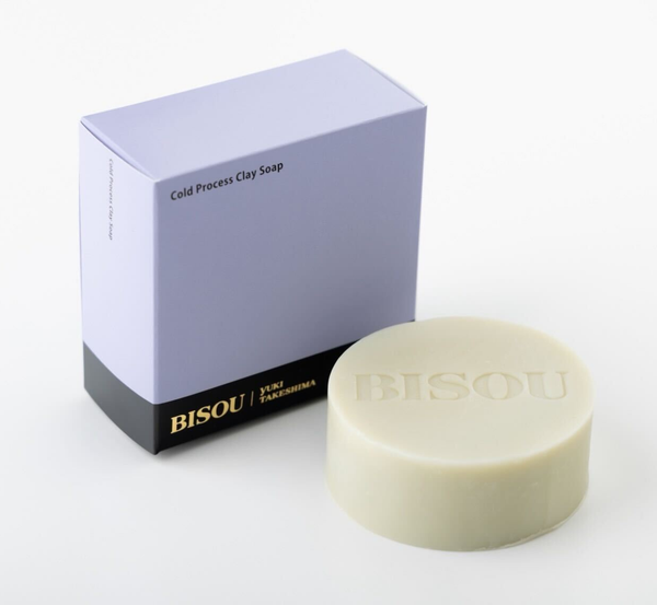 新作【BISOU】コールドプロセスクレイソープ / 80g 天然由来成分100