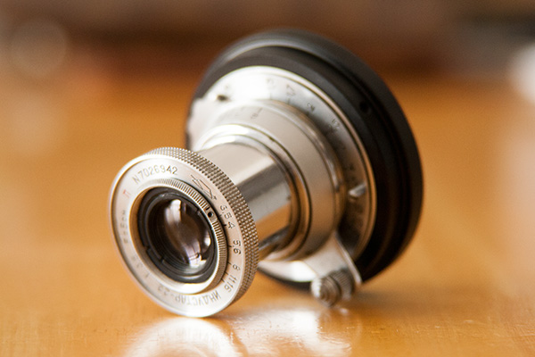 常用レンズに沈胴と言う選択。α7+Industar-22 50mm F3.5