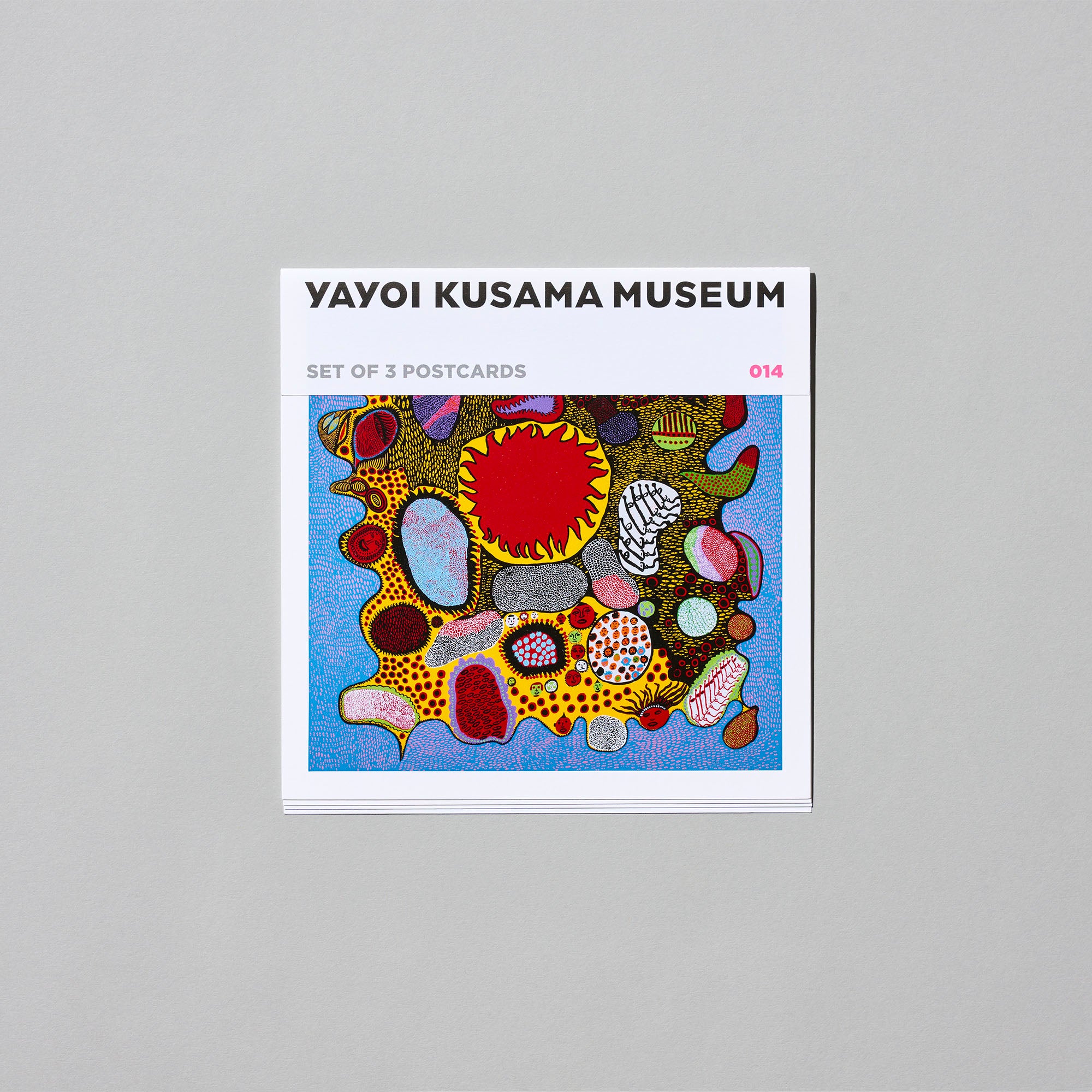 ポストカード 「私は死を乗り越えて生きてゆきたい」展｜草間彌生