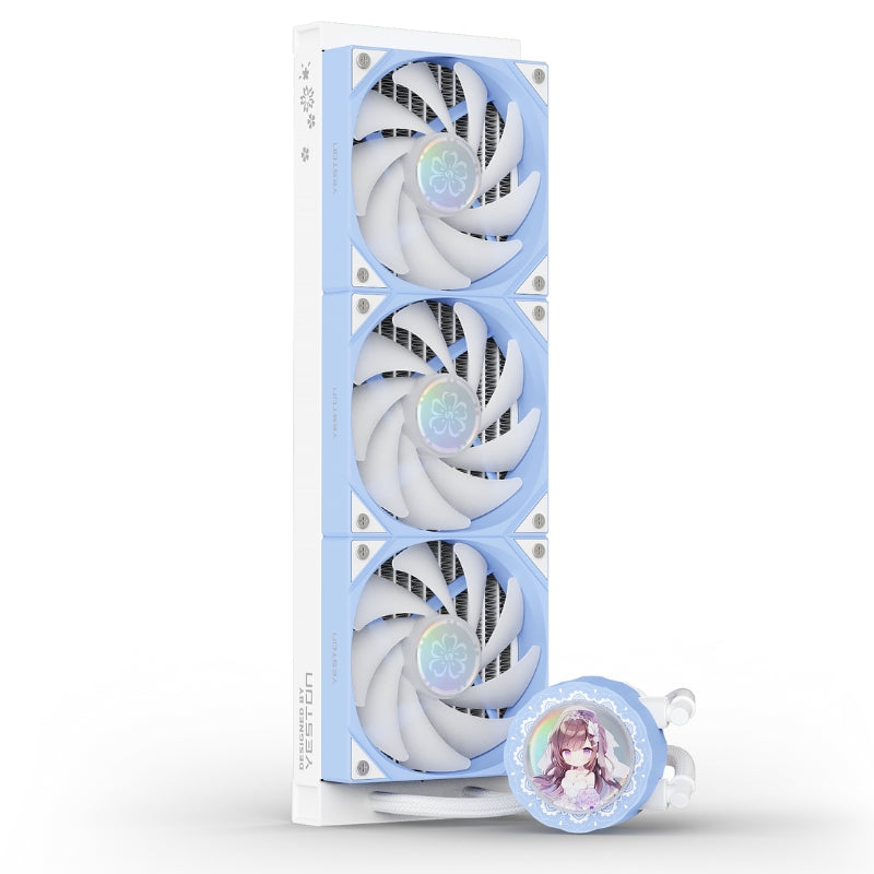 Yeston Sakura 360 Desktop Liquid CPU Cooler supports Intel / AMD