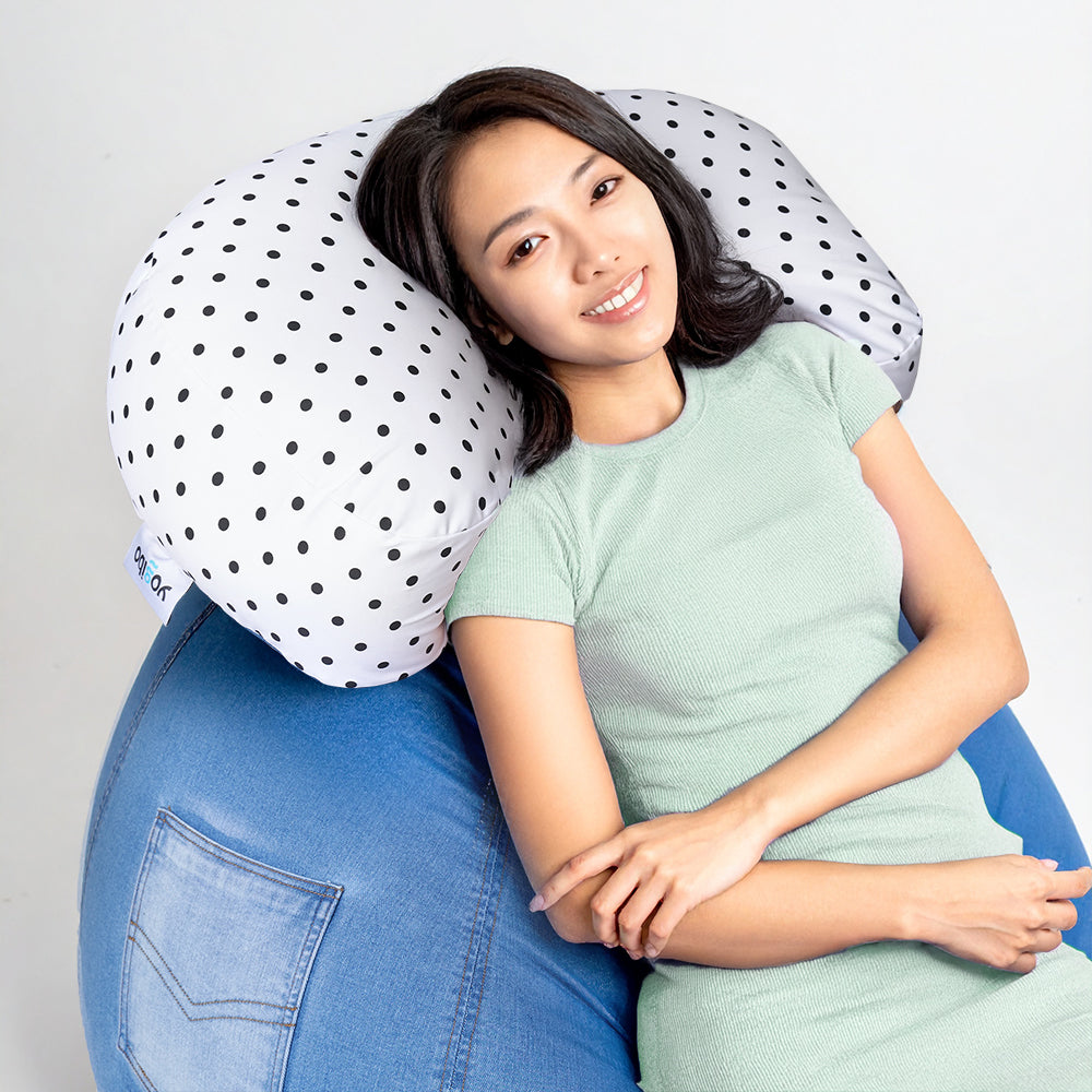 公式】Yogibo Mega Moon Pillow Cow/Dot Edition | Yogibo公式