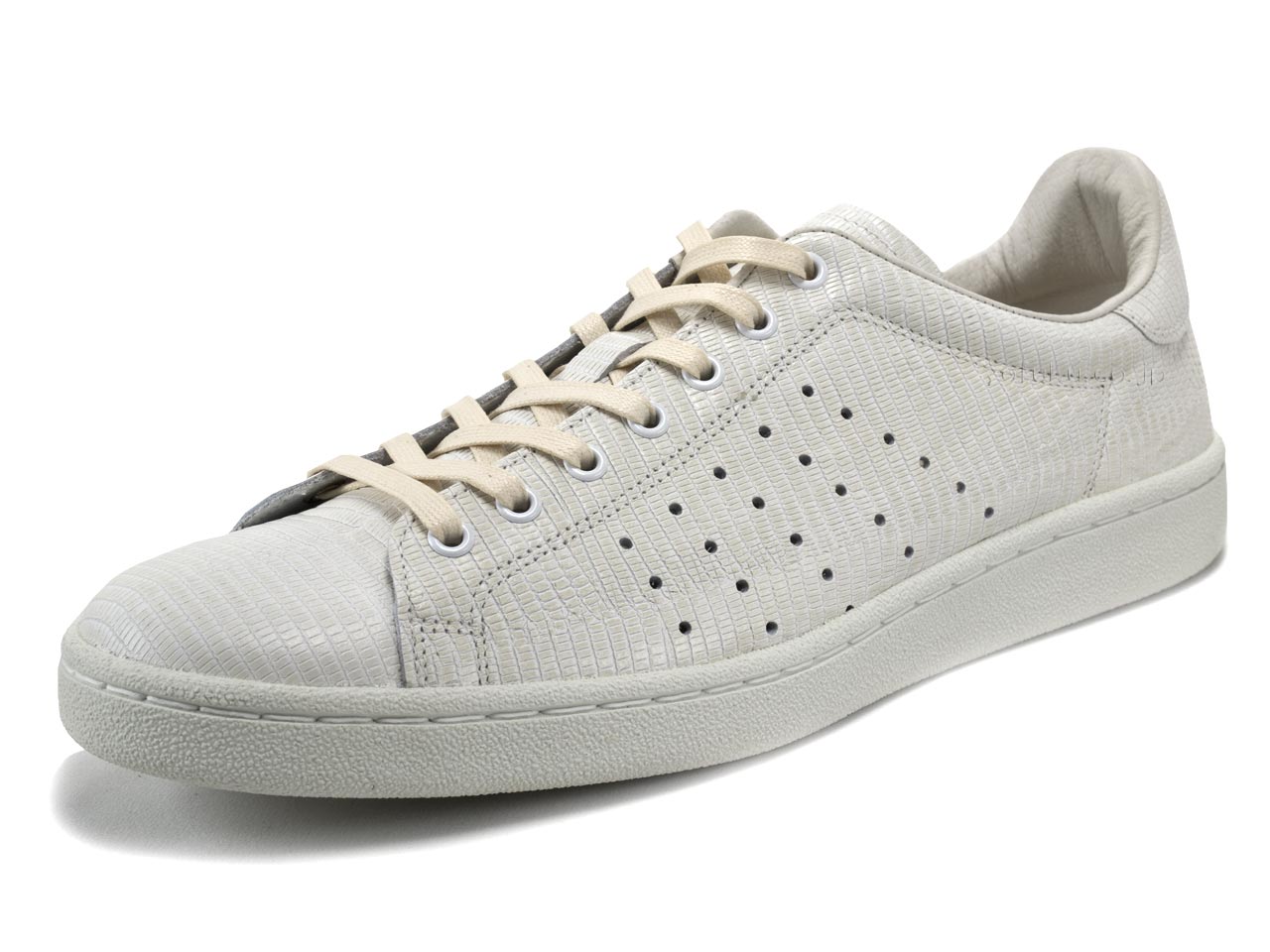 パトリック パンチ・リザードエンボス ホワイト PATRICK PUNCH-LZE WHT