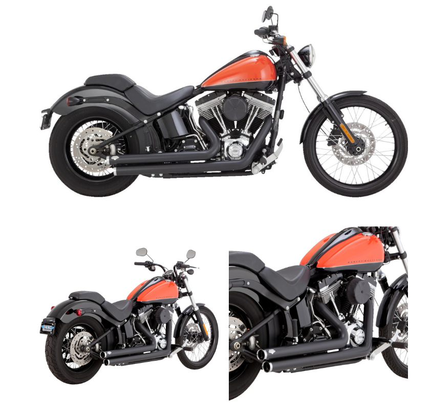 バンス＆ハインズ 新作マフラー 】 EVO TC ソフテイル ・ダイナ必見