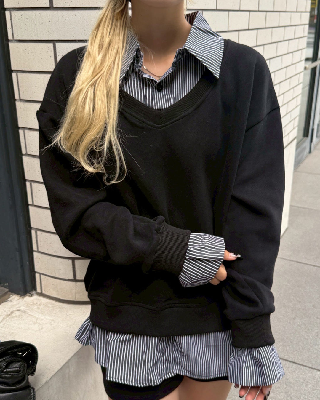 即納】シャツレイヤードスウェット HZ5000 – YOLO（ヨロ