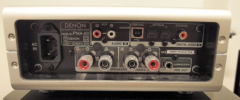 2018/04/14】DENON PMA-60 定価 75,600円（税込）｜店長大後悔日誌