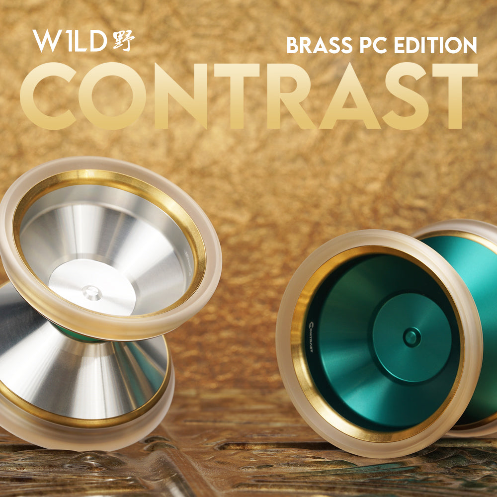Contrast Brass PC YoYo by W1LD