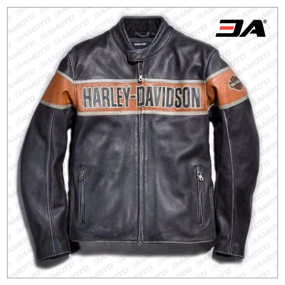 Harley Davidson Men's Victory Lane Leather Jacket