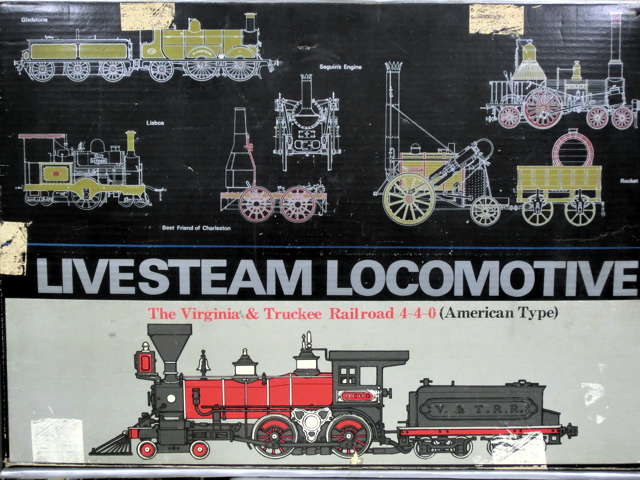 ライブスチームの小さな機関車を作る