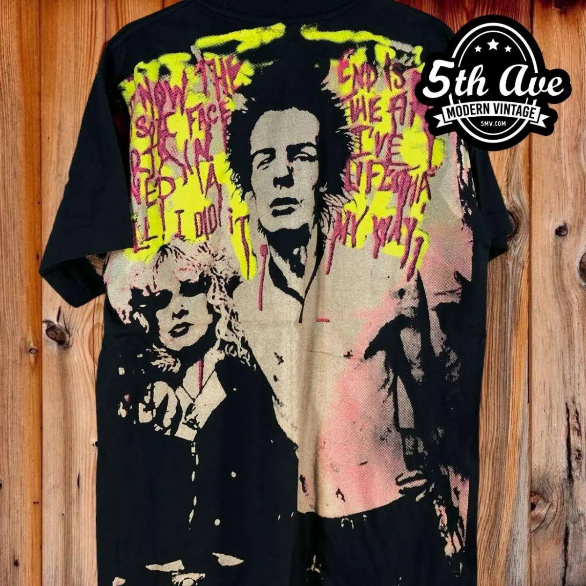 Sid Vicious Sex Pistols Sid & Nancy - AOP all over print New