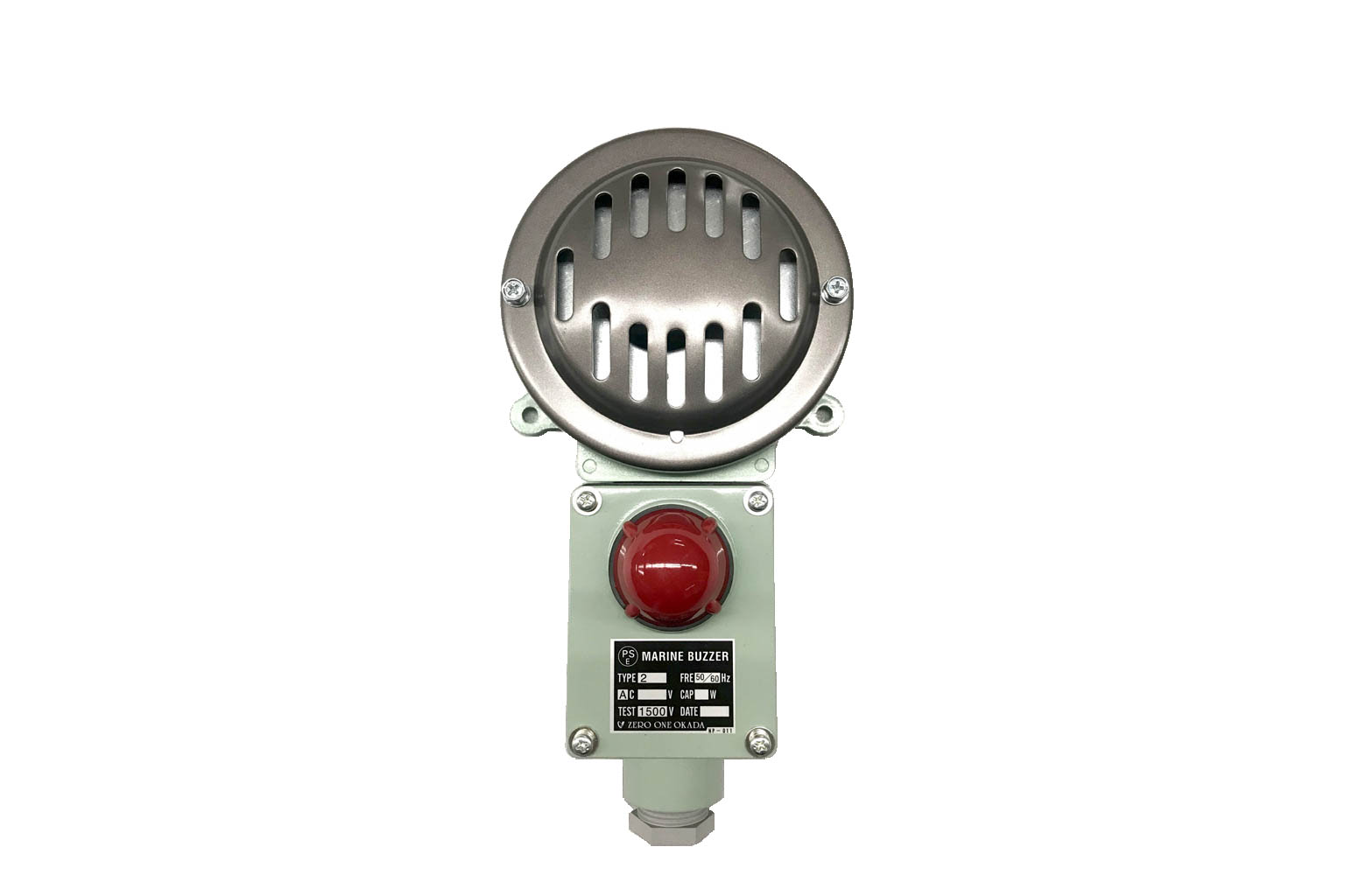 防水ブザー（船舶用・陸用） 品番（320～323）｜株式会社ゼロワン