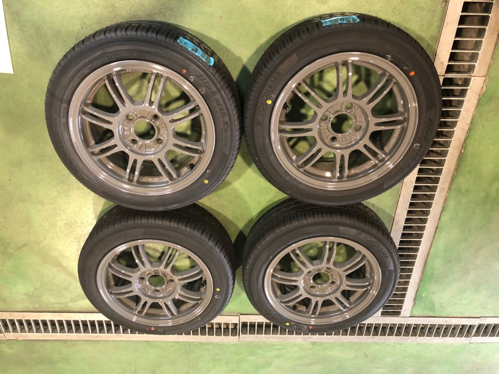 RAYS A-LAP 限定カラー（アームズグレー）取り付け！！ | 稲継