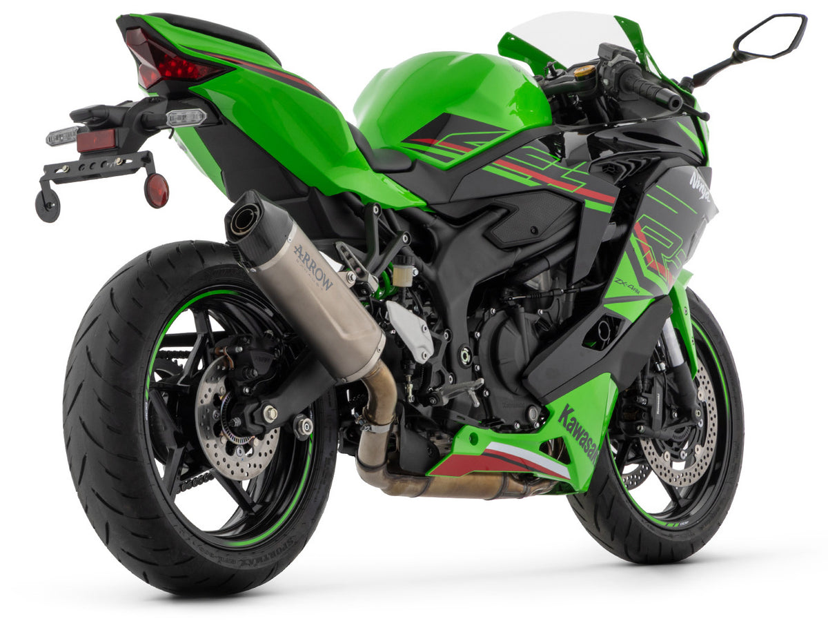 ARROW Kawasaki ZX-4R (2024+) Aluminum Slip-on Exhaust – 2Wheels Hero