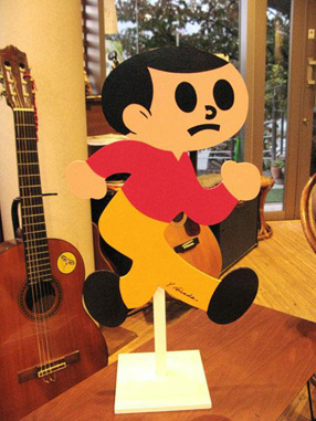 元祖飛び出し坊や「とび太くん」看板のミニタイプが登場！ | Mahorova