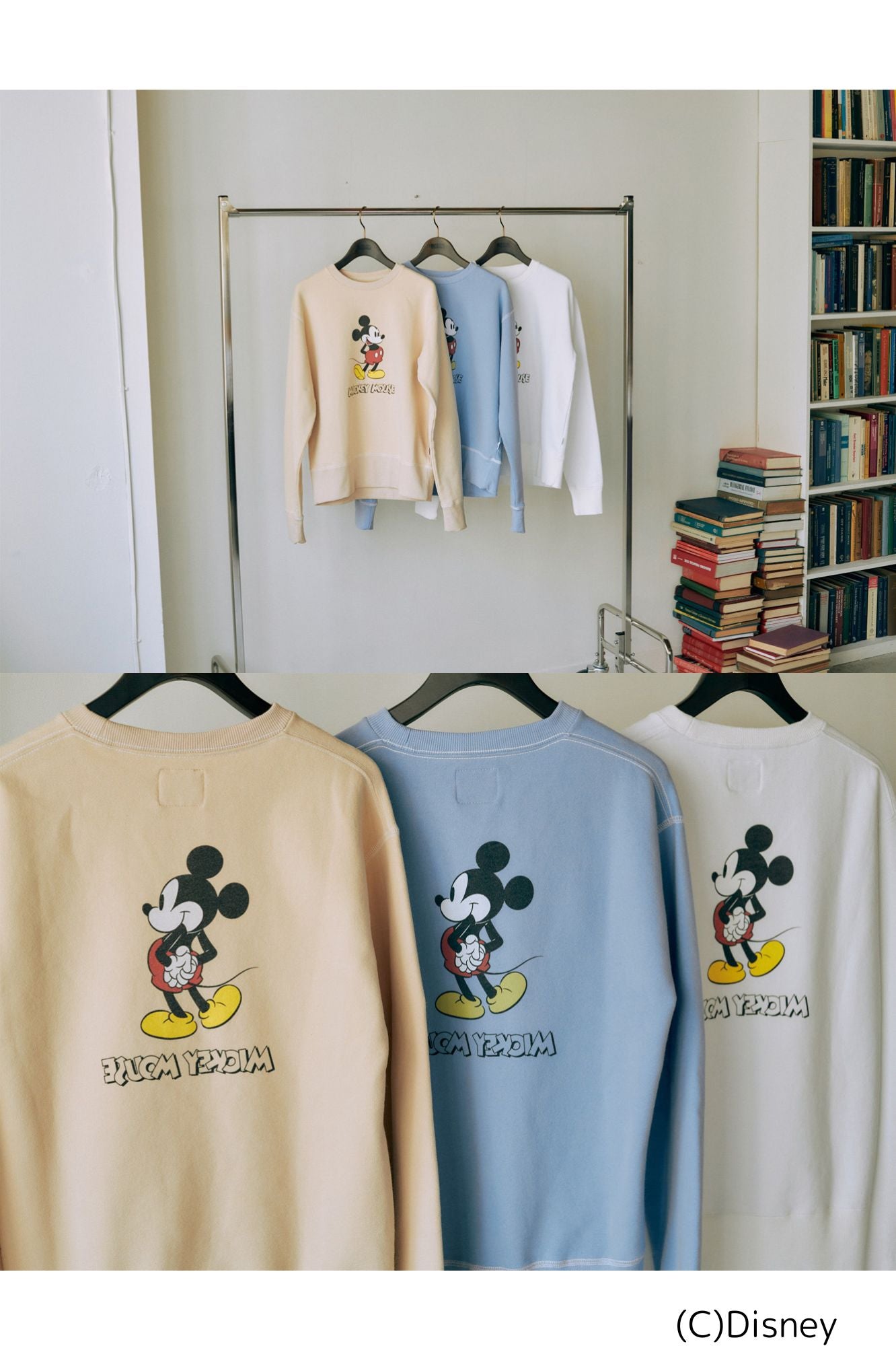 Vintage sweat ［Mickey Mouse］ – +81BRANCA